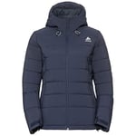 Odlo Cocoon Nordic Fan Veste de Ski Femme, Bleu Marine, s