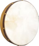 GLENLUCE 16inch BODHRAN. Irish Drum, Ideal for beginners. Natural stain wood