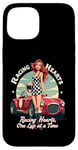 iPhone 15 Racing Hearts, One Lap At A Time Pinup Case