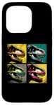 Coque pour iPhone 15 Pro T-Rex Pop Art – Vintage T-Rex Dino Dinosaur Lover