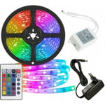 5 Meter - LED-Strip Lights med RGB / Ljusslinga / LED-list multifärg