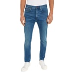 Jean Tommy Hilfiger Bleecker en coton biologique mélangé indigo