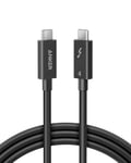 Anker Thunderbolt 4 Certified Cable, 6.6 ft USB-C to USB-C Cable with 100W Charging, Supports 8K Display and 40 Gbps Data Transfer, for iPhone 15, MacBook, iPad, Samsung Galaxy S23, and More