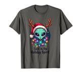 Funny Alien Lost in the Holiday Spirit Christmas T-Shirt