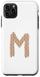 Coque pour iPhone 11 Pro Max Lettre rétro en gras hiboux – M – Design – Alphabet – Marqueur