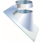 Metalbestos skorsten uØ 230mm inddækning 33-46° aluminium