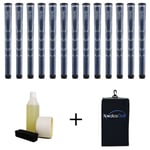 Winn DriTac Jumbo Navy Blue Greppkit - 13 grepp, klämma, vätska, tejp, handduk