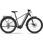 Elcykel hybrid Haibike Trekking 4 High Silver M 2024