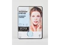 Iroha Nature Antioxidant &Amp  Anti-Aging Q10, Løftemaske, Kvinder, Aldrende Hud, Almindelig Hud, Anti-Ældning, Anti-Rynke, Elasticitet, Stabilisere, Fugtende, Ark, Hyaluronsyre