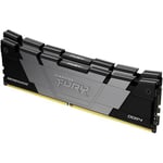 Kingston Fury Renegade 32GB Kit (2 x 16GB), DDR4, 3600MHz, CL16, XMP, DIMM Memory, Black/Grey - KF436C16RB12K2/32