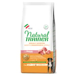 Natural Trainer Sensitive No Gluten Adult Medium/Maxi med fläskkött - Ekonomipack: 2 x 12 kg