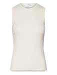 Selected Femme Slflydia Sl O-Neck Knit Top Noos Grå