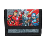 New Textiel Trade Boy's Marvel's Avengers Hook & Loop Closure Pocket Wallet