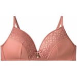 Triangles / Sans armatures Pomm'poire  Soutien-gorge ampliforme coques souples terracotta Palanquin