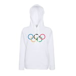 Sweat À Capuche Anneaux Olympiques Jeux Olympiques Tokyo 2020 Sport