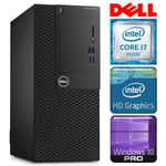 Dell 3050 Tower i7-7700 16GB 256SSD M.2 NVME WIN10Pro