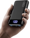 INIU Power Bank, 20000mAh Fast Charging Portable Charger, 22.5W Black