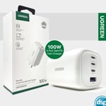 UGREEN Nexode 100W USB C Charger Plug 4-Port GaN Type C Fast Wall Power Adapter 