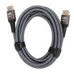 New 9.8ft Displayport Extension Cable Displayport 2.1 Cable 16K At 30Hz 40Gbps 3