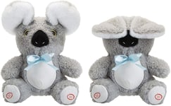 Peekaboo Talking Singing Soft Plush Animal Toy - Cute Teddy for Kids - UK