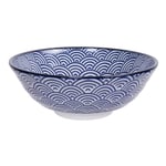 Tokyo Design-Nippon Blue Soba Skål 1 L, Wave