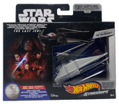 Mattel Hot Wheels Star Wars Kylo Ren's TIE Silencer Starships 8/9 NEW IN BOX