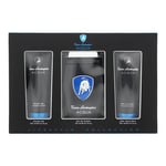 Tonino Lamborghini Acqua 3 Piece Gift Set: Eau De Toilette 125ml - Shower Gel 100ml - Aftershave Balm 100ml