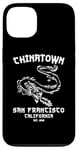 Coque pour iPhone 13 Quartier chinois de San Francisco, région de la baie sino-américaine Dragon SF