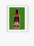 EAST END PRINTS Fox & Velvet 'Hot Sauce' Framed Print