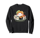 Kawaii Sushi Platter Smiling Sushi Cute Sweatshirt