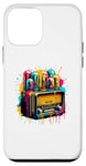 Coque pour iPhone 12 mini Splash Art Radio Vintage Radios Antiques