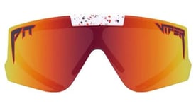 Paire de lunettes pit viper the heater blanc orange