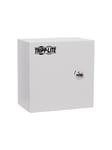 Tripp Lite SmartRack Outdoor Industrial Enclosure with Lock - NEMA 4 Surface Mount Metal Construction 10 x 10 x 10 in. Gray