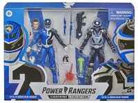 Power Rangers S.P.D. B-Squad Ranger Bleu Contre A-Squad Ranger Bleu 2-Pack