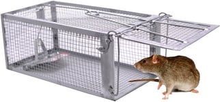 Piège À Souris,Piège À Rat,Professionnel Live Fer Animal Cage Piège Pour Attraper Les Souris,Rongeurs.[W303]