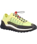 Hunter Womens Travel Trainer Ladies Sports - Yellow - Size UK 7