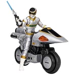 Power Rangers Lightning Collection in Space Silver Ranger Figurine d'action (15 cm), F8206, Multicolore