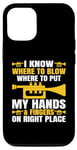 Coque pour iPhone 12/12 Pro Know Where To Blow & Put My Hands & Fingers On Right Place
