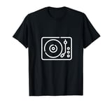 Turntable Vinyl Records Player Tshirt T-Shirt