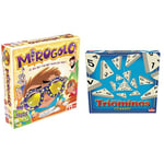 Lot de 2 Jeux : Mirogolo + Triomino - Jeux de Société, d'Actions, d'Adresse et Rapidité pour Enfants - Set de Jeu Inédit - Jouez en Famille ou Entre Amis - 2+ Joueurs - 6+