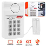 Burglar Wireless Door Alarm Window Alarms Password Alarm Keypad Loud Alarm