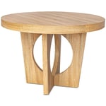 Table ronde extensible Kalipso Chêne Clair - Bois