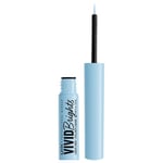 NYX Professional Makeup Silmämeikki Eyeliner Vivid Bright Liquid Liner 006 Blue Thang 2 ml ()