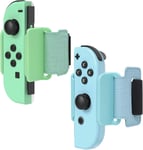 2 Pack Bracelet Compatible Avec Just Dance 2022 2021 2020 Switch & Oled Model, Poignet ¿¿Lastiques R¿¿Glables Compatible Avec Zumba Switch - Bleu Vert