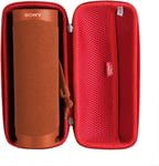 Étui rigide pour haut-parleur Bluetooth portable Sony SRS-XB23 Rouge