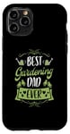 Coque pour iPhone 11 Pro Best Gardening Dad Ever- Father Lawn Mower Gardener