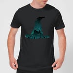 Harry Potter Sorting Hat Silhouette Men's T-Shirt - Black - XS - Black