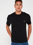 Lacoste Regular Fit Cotton Jersey Pocket T-Shirt - Black