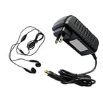 Amsahr Replacement 24 V 1.5 A 36 W AC Power Adapter with Stereo Earphone for TFT Monitor