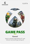 Xbox Game Pass 6 Månader